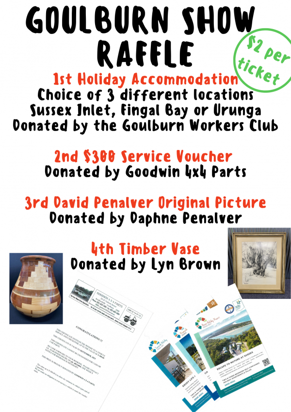 Goulburn Show Raffle