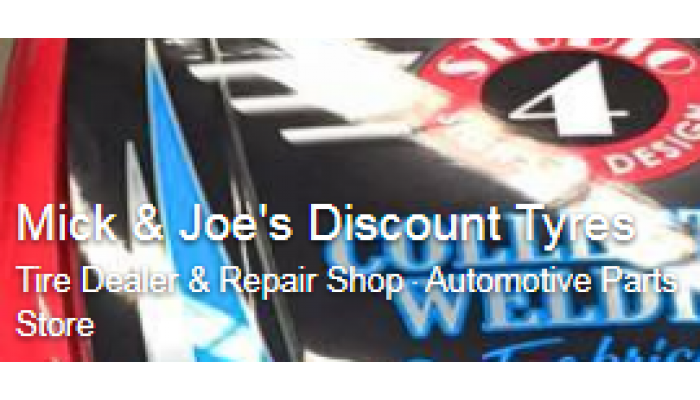 Mick Joes Discount Tyres Logo